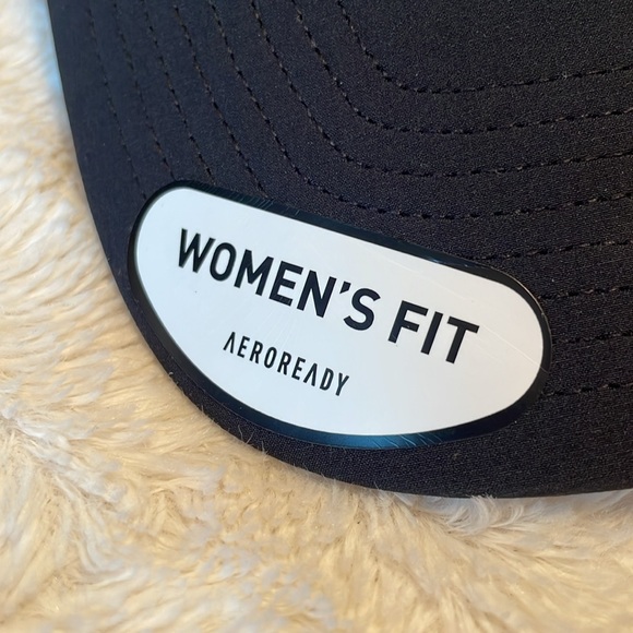 Adidas women’s aero ready match visor black - Picture 2 of 8